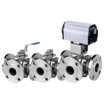 KTM Series NB1 Three Way Floating Ball Valves