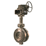 Vanessa Series 30,000 Cryogenic Triple Offset Valve with Manual Actuator